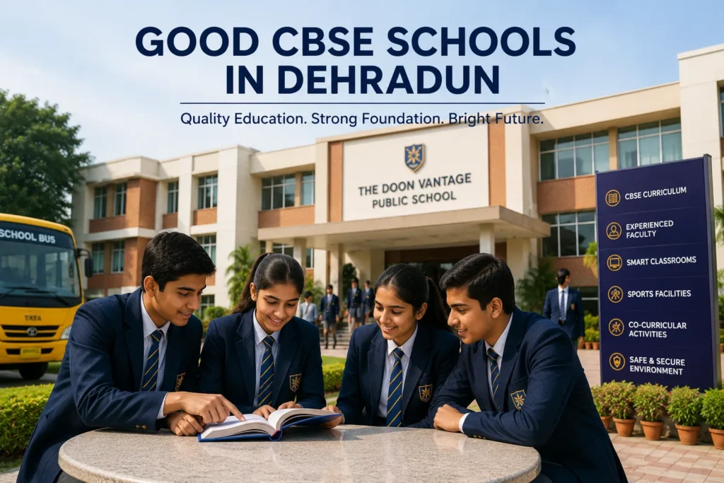 Find Good CBSE Schools in Dehradun with Great Facilities